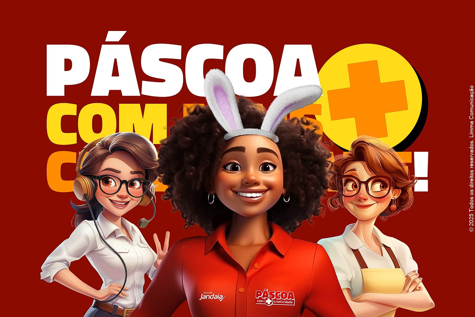 Campanha Páscoa com + criatividade Atacado Jandaia